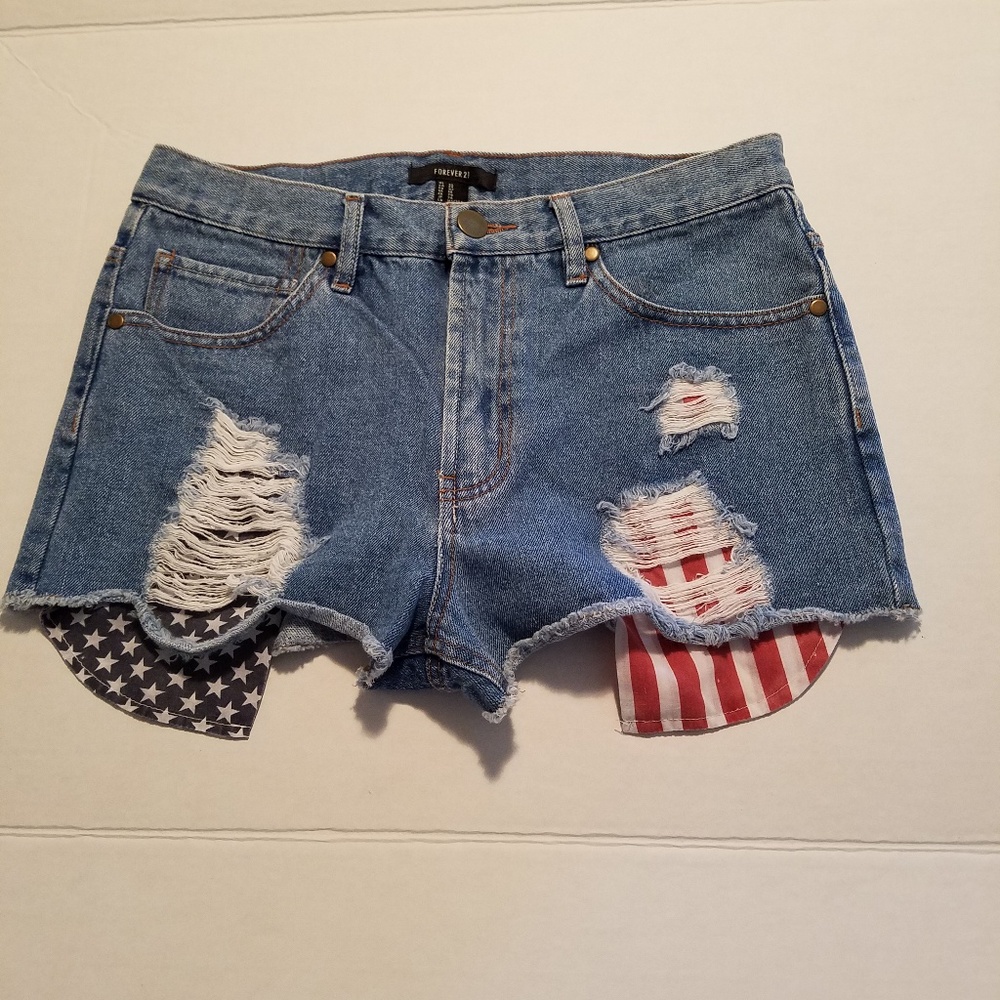 Forever 21 USA Jean Shorts